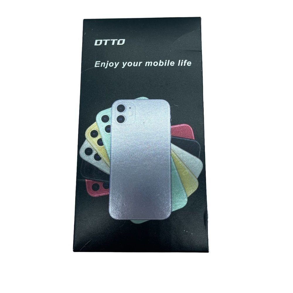 DTTO Phone Case Orange Silicone iPhone 12/12 Pro Shockproof